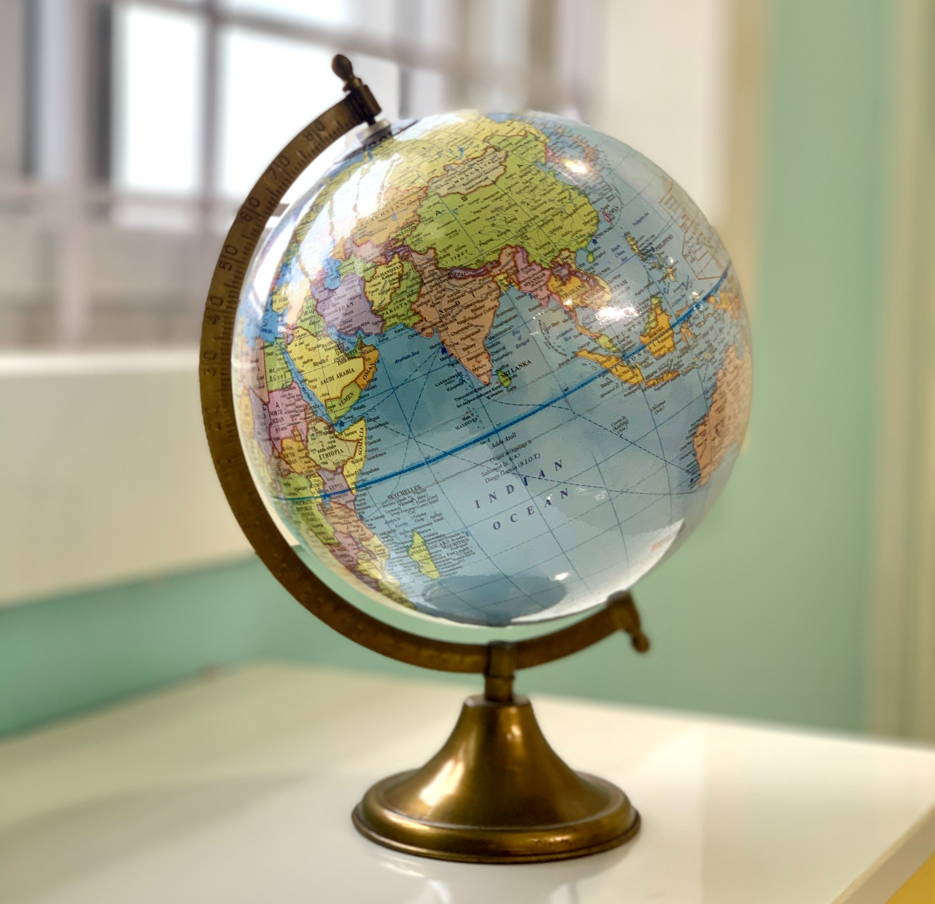 A globe